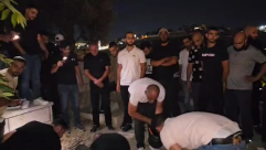 فيديو: جانب من جنازة الشاب أمير السويطي رحمه الله 